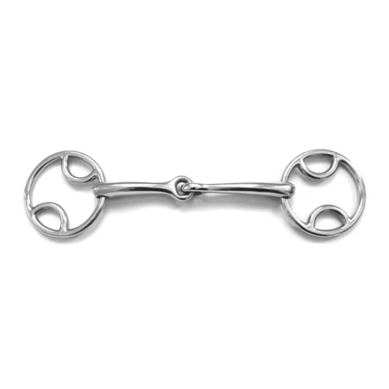 Shires Bevel Bit With Jointed Mouth Piece